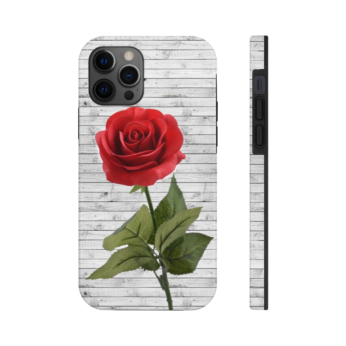 Wood rose Phone Cover Design